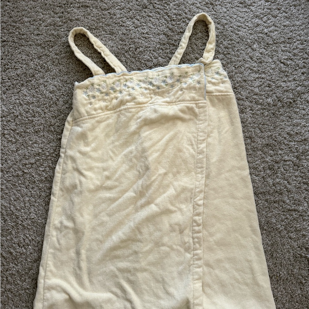 Vintage bath towel dress